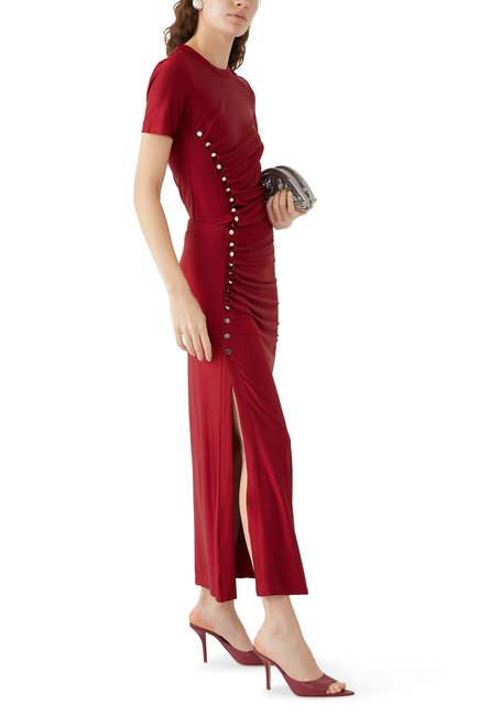 Long Draped Skirt