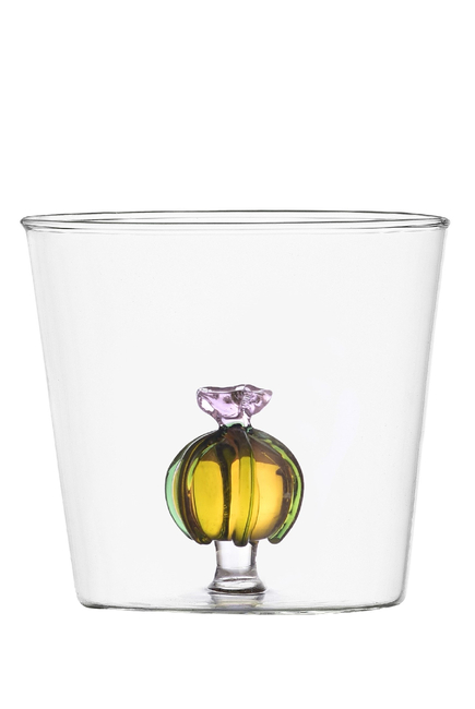 Desert Plant Tumbler, Cactus Pink Flower
