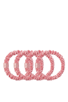 Rose Skinny Scrunchies Set
