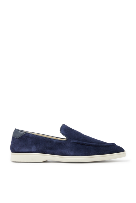 Debonair Suede Leather Slippers