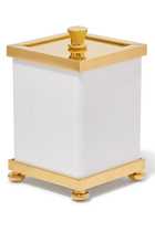 Marble Cotton Jar