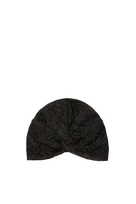 Mare Chevron Viscose Turban