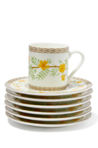 Ghawa Cups Flower Collection, Set of 6