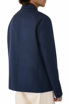 Melange Wool Blouse