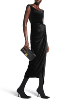 Small Hourglass Top-Handle Bag