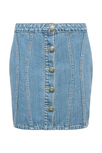 Phia Denim Mini Skirt