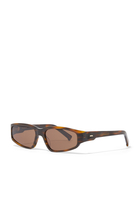 SUB007 Rectangular Sunglasses