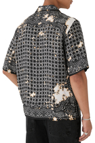 Bleach Bandana Bowling Shirt