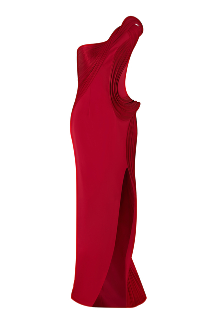 Molded Wave Gown