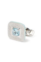 Aquamarine Reffratto Cufflinks