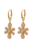 Tao Agapa Earrings, Gold-Plated Brass