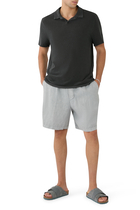 Slub Jersey Polo