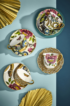Creatures of Curiosity Floral Teacup and Saucer Set