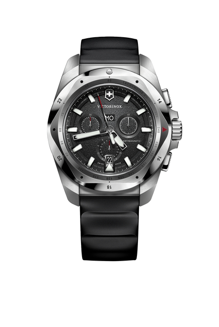 I.N.O.X. Chrono Watch, Rubber & Stainless Steel