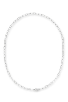 Chain Necklace, 18K White Gold