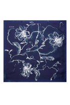 Floral Silk Pocket Square