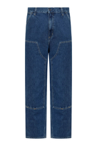 Double Knee Denim Pants