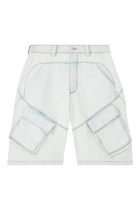 Wide Cargo Shorts