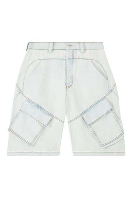 Wide Cargo Shorts