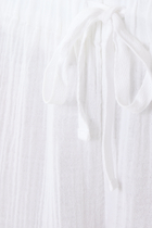 Organic Cotton Lofty Gauze Wide-Leg Pants