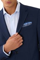 Medallion Silk Pocket Square Handkerchief