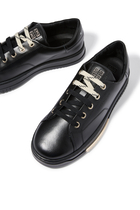 Kids Leather Sneakers
