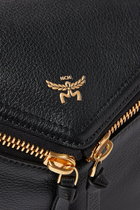 Diamant 3D Goatskin Leather Shoulder Bag