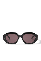 3 Dots Geometric Sunglasses