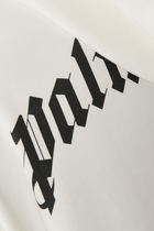 Curved Logo Hoodie
