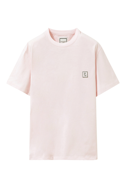 Back Logo Cotton T-Shirt 