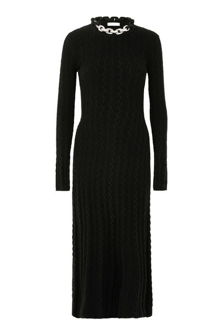 Long Sleeves Jersey Dress