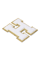 Kids 3" Chenille Sparkle ‘H’ Letter Patch