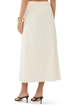 Carmen Cotton Silk Voile Skirt