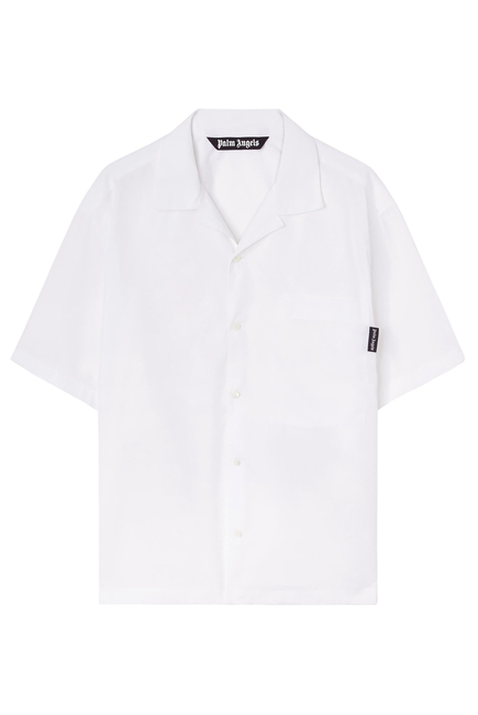 Curved-Logo Classic Shirt