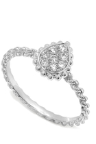 Serpent Bohème Ring, 18k White Gold & Diamonds
