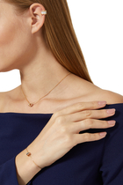 Quatre Classique Pendant with Diamond in 18kt Gold