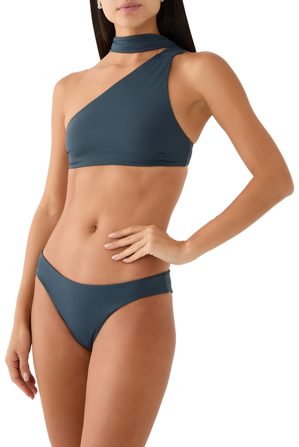 Angelina One Shoulder Bikini Top