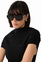 3 Dots Cat-Eye Sunglasses