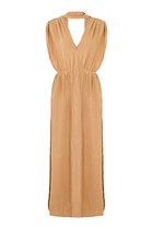 V-Neck Maxi Dress