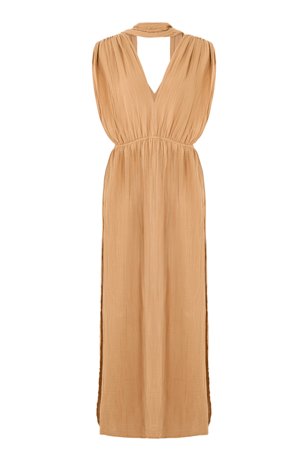 V-Neck Maxi Dress