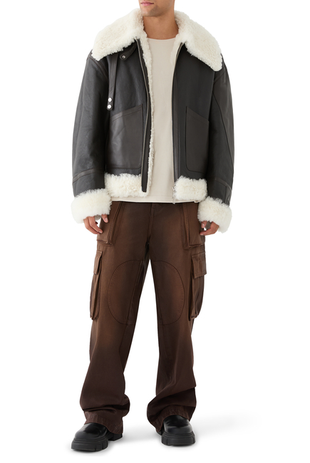 MTD Shearling Pilot Jacket