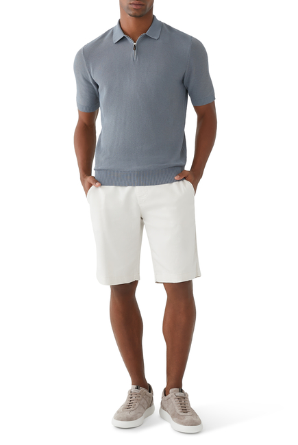 Cotton Bermuda Shorts