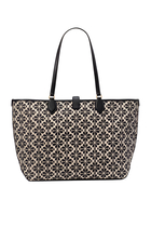 Spade Flower Coated Canvas Tote Bag