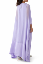 Satin Flowy Kaftan