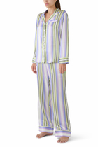 Lila Abalone Turquoise Floral Pyjamas