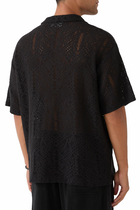 All-Over Crochet Shirt