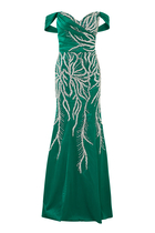 Off-Shoulder Gown