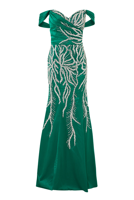 Off-Shoulder Gown