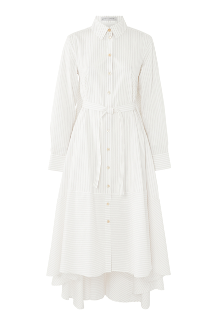 Ram Striped Shirt Dress