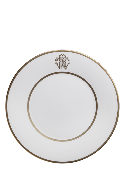 Silk Gold Dessert Plate